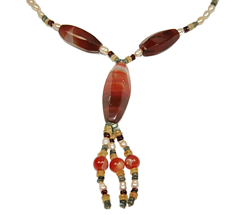 SKU 7764 - a Carnelian Necklaces Jewelry Design image