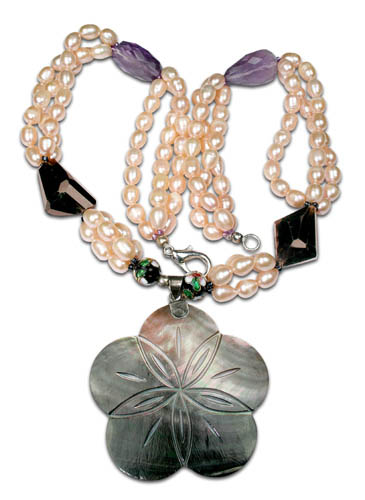 SKU 7792 - a Pearl Necklaces Jewelry Design image