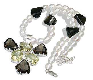 SKU 7798 - a Multi-stone Necklaces Jewelry Design image