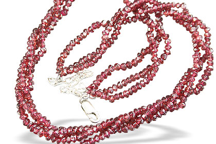SKU 7898 - a Garnet Necklaces Jewelry Design image