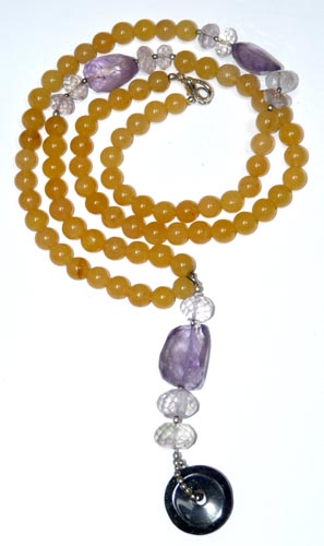 SKU 7943 - a Multi-stone Necklaces Jewelry Design image