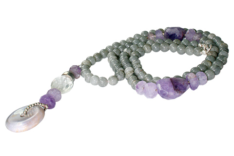 SKU 7948 - a Multi-stone Necklaces Jewelry Design image