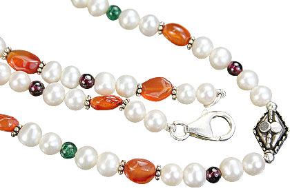 SKU 7974 - a Multi-stone Necklaces Jewelry Design image
