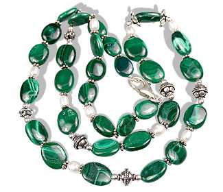 SKU 7984 - a Malachite Necklaces Jewelry Design image