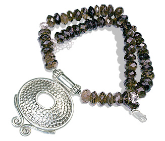 SKU 7992 - a Smoky Quartz Necklaces Jewelry Design image