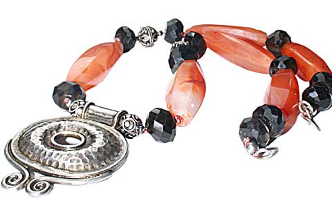 SKU 7993 - a Multi-stone Necklaces Jewelry Design image