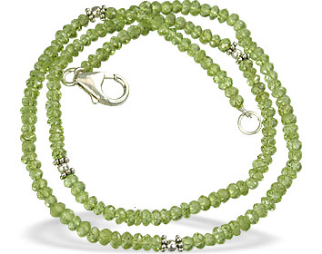 SKU 8020 - a Peridot Necklaces Jewelry Design image