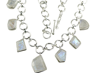 SKU 8032 - a Moonstone Necklaces Jewelry Design image
