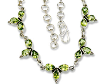 SKU 831 - a Peridot Necklaces Jewelry Design image