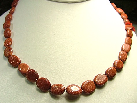 SKU 834 - a Goldstone Necklaces Jewelry Design image