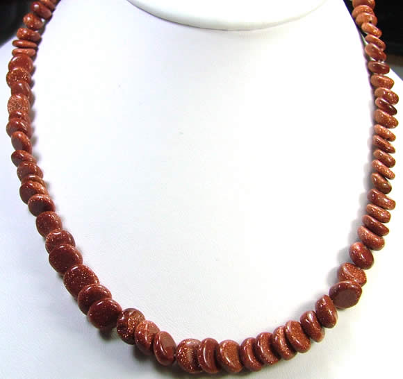SKU 839 - a Goldstone Necklaces Jewelry Design image