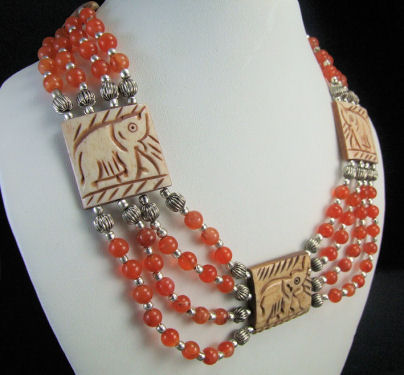 SKU 856 - a Bone Necklaces Jewelry Design image