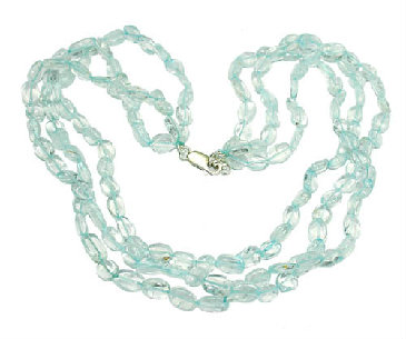 SKU 8847 - a Aquamarine Necklaces Jewelry Design image