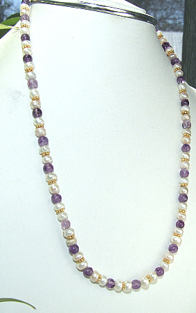 SKU 8910 - a Amethyst Necklaces Jewelry Design image