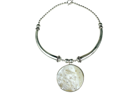 SKU 9012 - a Cubic Zirconia Necklaces Jewelry Design image