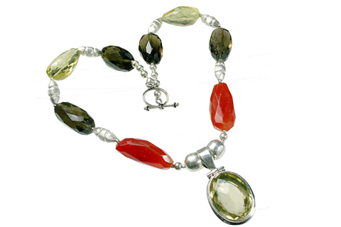 SKU 9016 - a Carnelian Necklaces Jewelry Design image