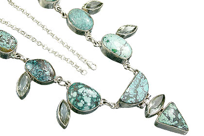 SKU 9023 - a Turquoise Necklaces Jewelry Design image