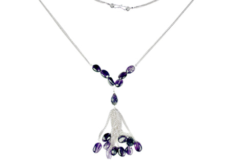 SKU 9025 - a Amethyst Necklaces Jewelry Design image