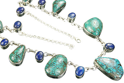 SKU 9030 - a Turquoise Necklaces Jewelry Design image