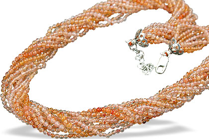 SKU 9072 - a Carnelian Necklaces Jewelry Design image