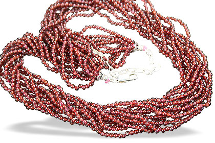 SKU 9084 - a Garnet Necklaces Jewelry Design image