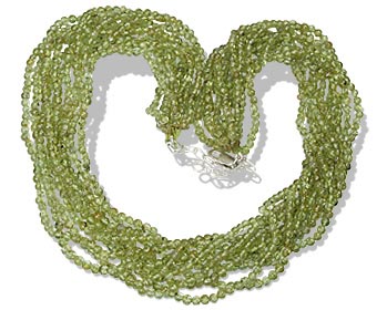 SKU 9086 - a Peridot Necklaces Jewelry Design image