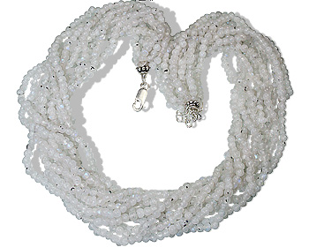 SKU 9094 - a Moonstone Necklaces Jewelry Design image