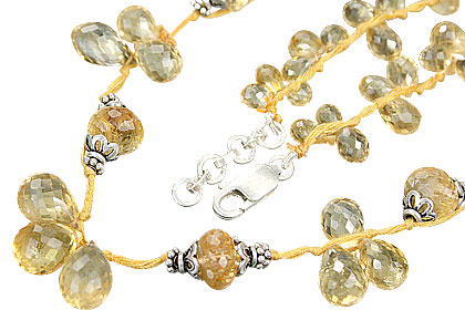 SKU 9095 - a Citrine Necklaces Jewelry Design image