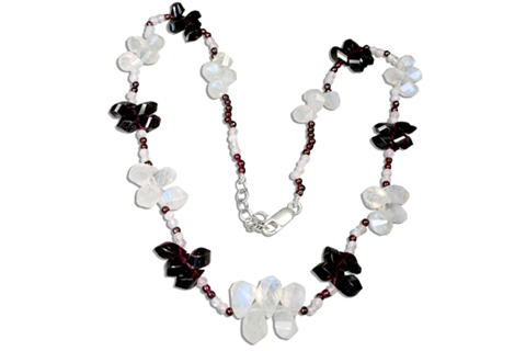 SKU 9204 - a Moonstone Necklaces Jewelry Design image