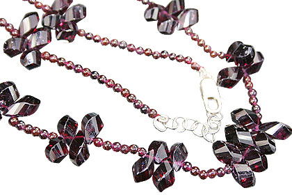 SKU 9205 - a Garnet Necklaces Jewelry Design image