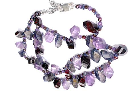 SKU 9233 - a Garnet necklaces Jewelry Design image