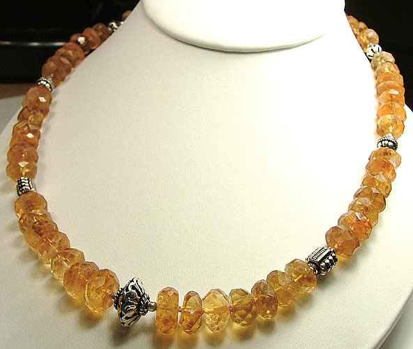 SKU 926 - a Citrine Necklaces Jewelry Design image