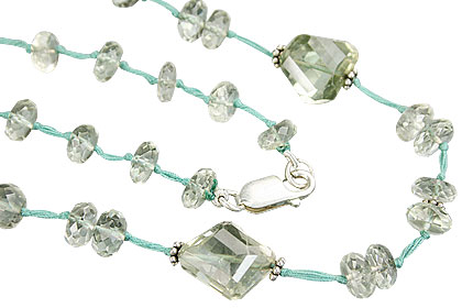 SKU 9286 - a Green amethyst necklaces Jewelry Design image