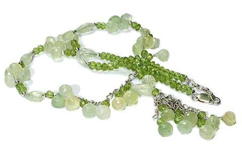 SKU 9288 - a Prehnite necklaces Jewelry Design image