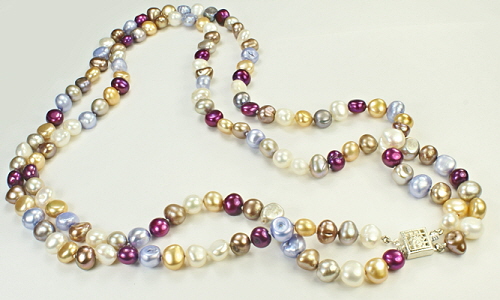 SKU 9340 - a Pearl necklaces Jewelry Design image