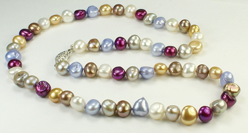 SKU 9343 - a Pearl necklaces Jewelry Design image