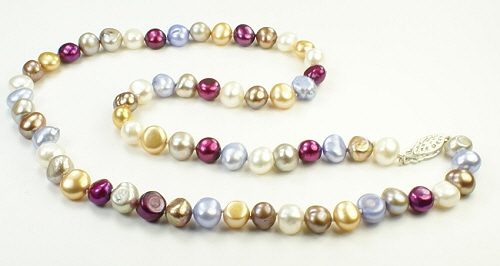 SKU 9344 - a Pearl necklaces Jewelry Design image