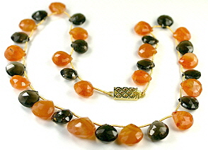 SKU 9434 - a Multi-stone necklaces Jewelry Design image