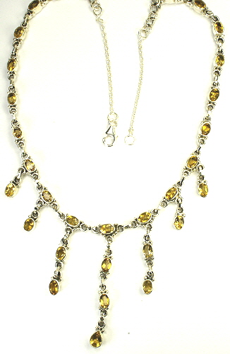SKU 9490 - a Citrine necklaces Jewelry Design image