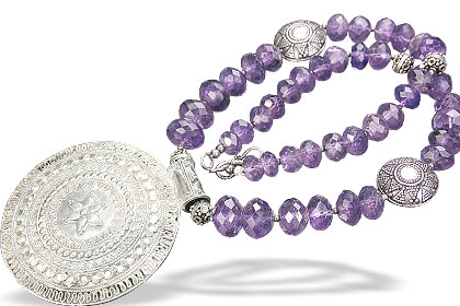 SKU 9503 - a Amethyst necklaces Jewelry Design image