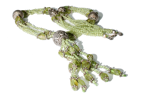 SKU 9508 - a Peridot necklaces Jewelry Design image