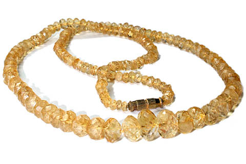 SKU 9509 - a Citrine necklaces Jewelry Design image