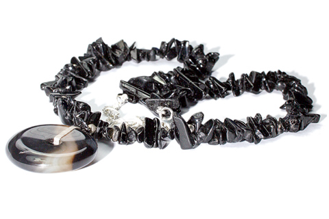 SKU 9601 - a Onyx necklaces Jewelry Design image