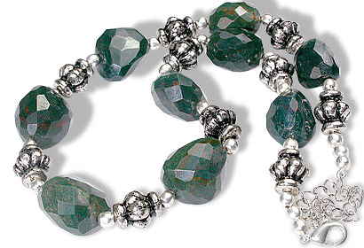 SKU 9670 - a Bloodstone necklaces Jewelry Design image