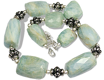 SKU 9689 - a Aquamarine necklaces Jewelry Design image