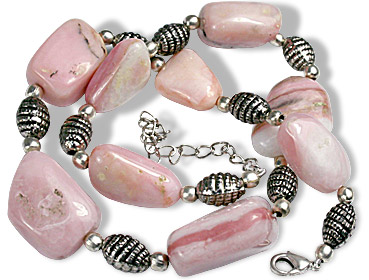 SKU 9692 - a Pink Opal necklaces Jewelry Design image