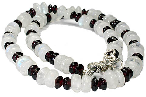 SKU 9729 - a Garnet necklaces Jewelry Design image