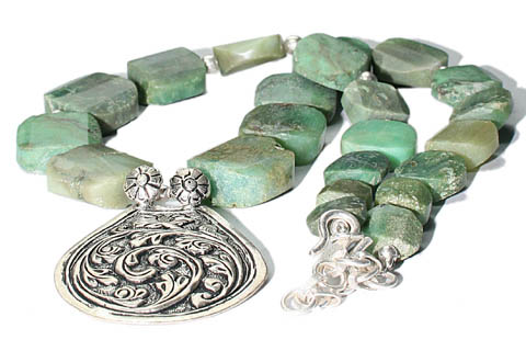 SKU 9752 - a Chrysoprase necklaces Jewelry Design image