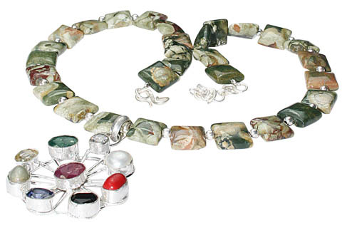 SKU 9763 - a Jasper necklaces Jewelry Design image