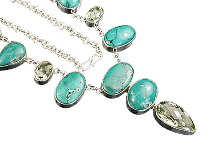 SKU 9811 - a Turquoise necklaces Jewelry Design image